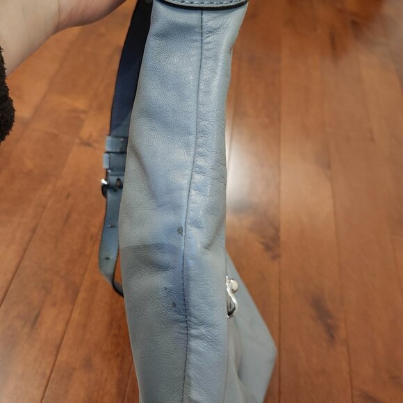 Coach Kristin gray leather hobo bag - Picture 7 of 15